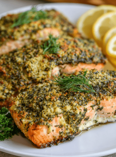 Herb-Crusted Salmon
