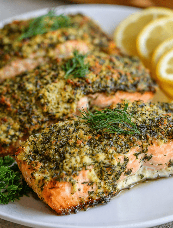 Herb-Crusted Salmon