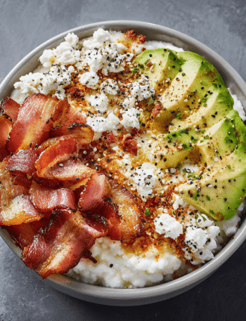 Low-Calorie High-Protein Breakfast Bowl