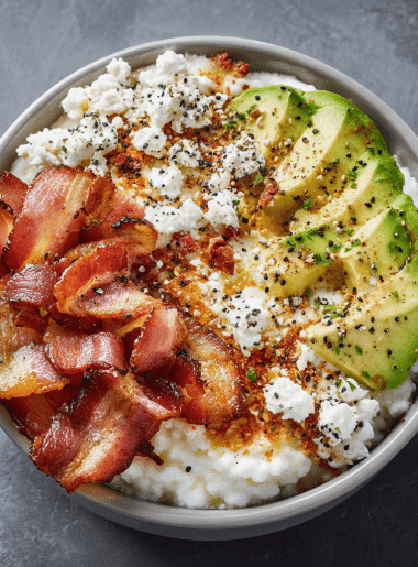 Low-Calorie High-Protein Breakfast Bowl