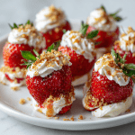Cheesecake-Stuffed Strawberries