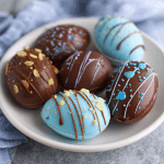 Homemade Chocolate Easter Eggs