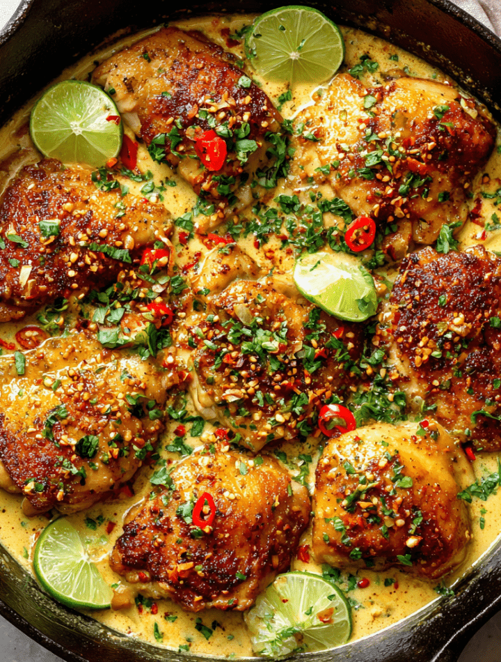 Spicy Brazilian Coconut Chicken