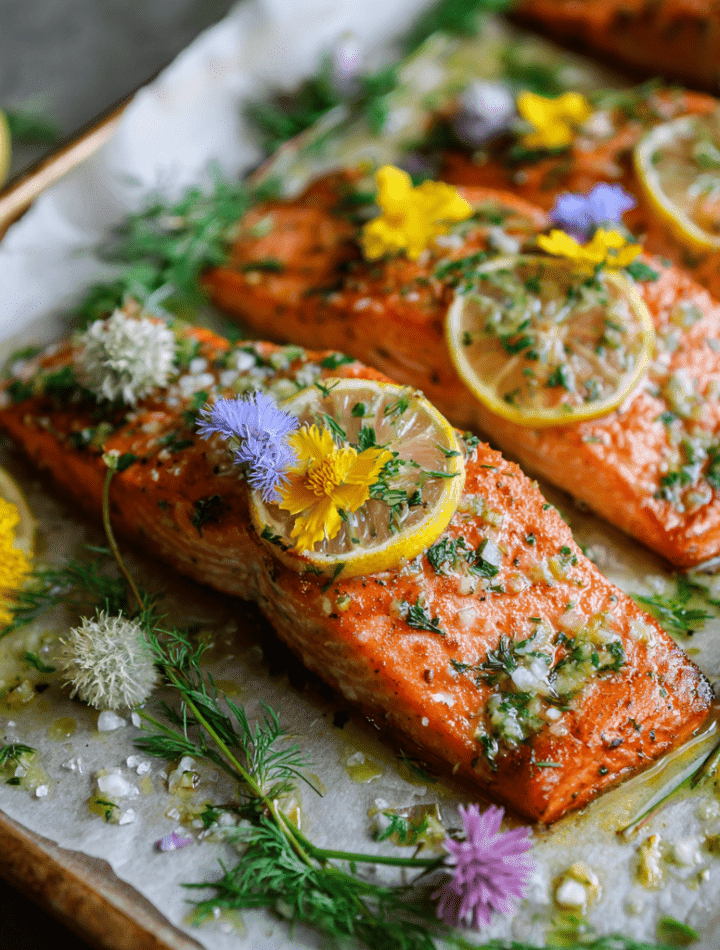 Easy Roasted Salmon