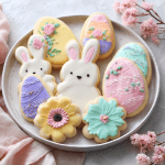 Decorated Easter Sugar Cookies