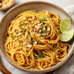 Thai Peanut Spaghetti