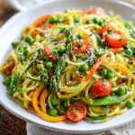 Zucchini Noodle Primavera