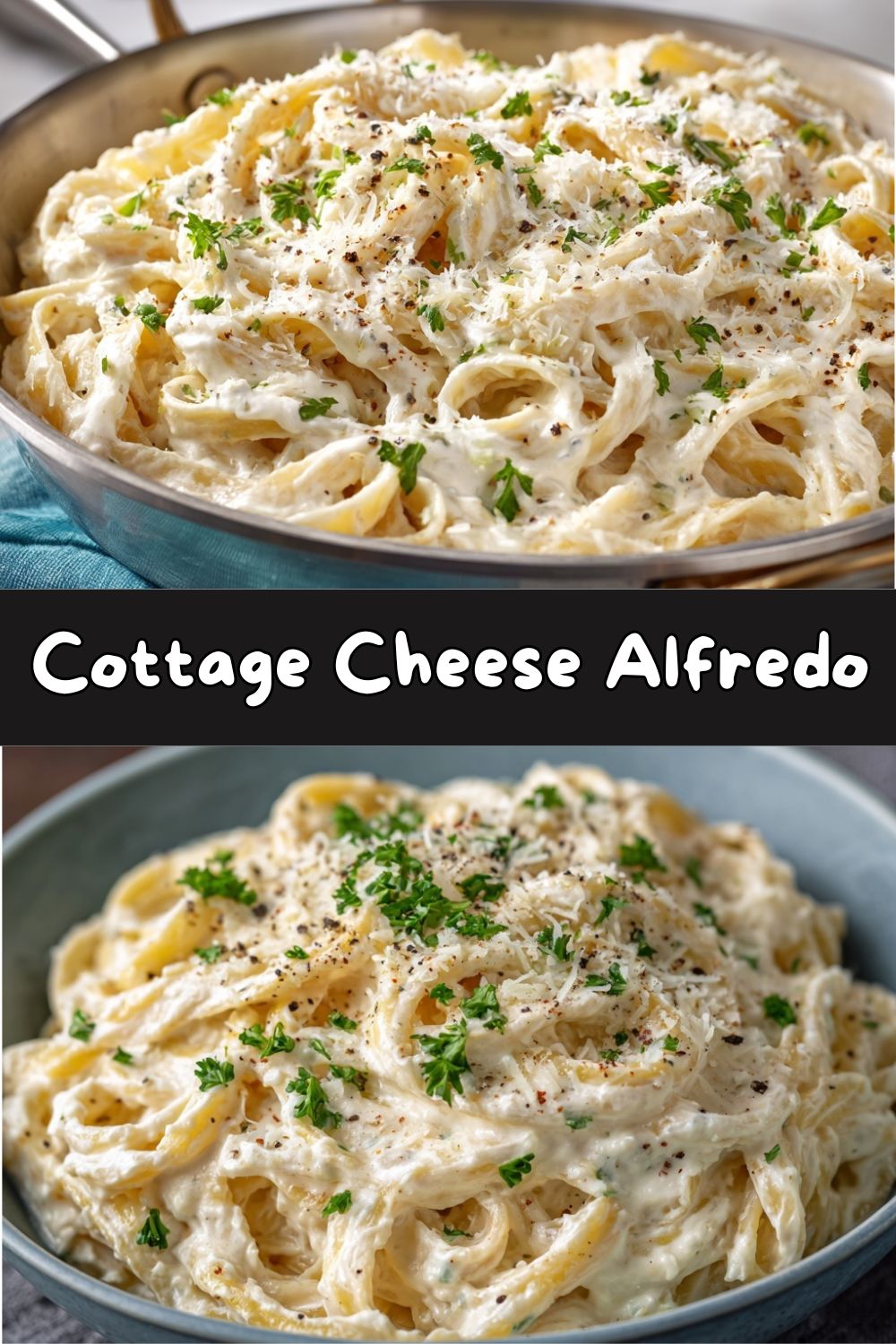 Cottage Cheese Alfredo