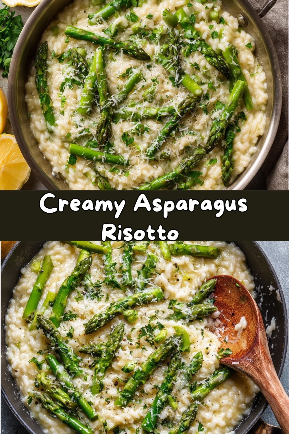 Creamy Asparagus Risotto