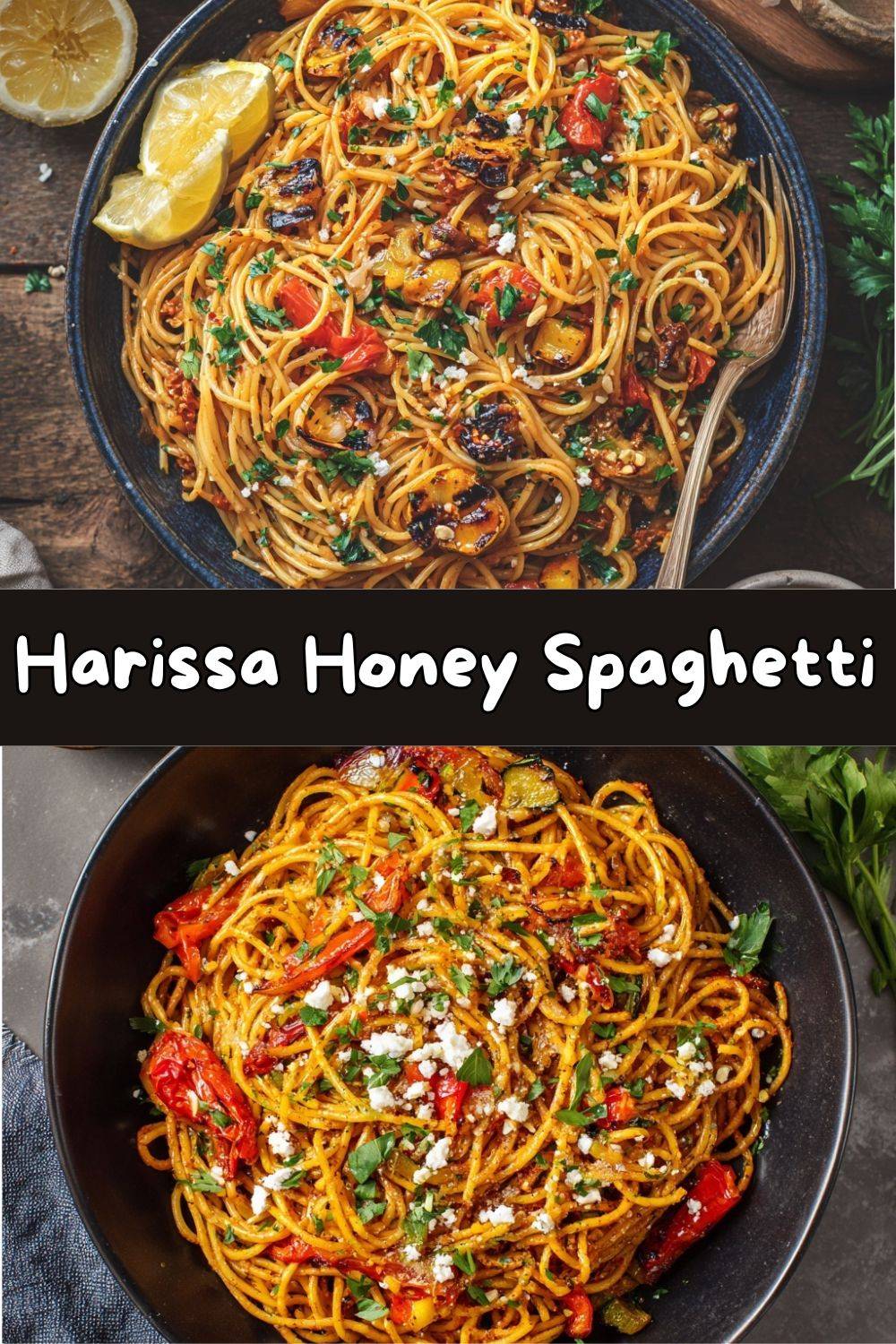 Harissa Honey Spaghetti