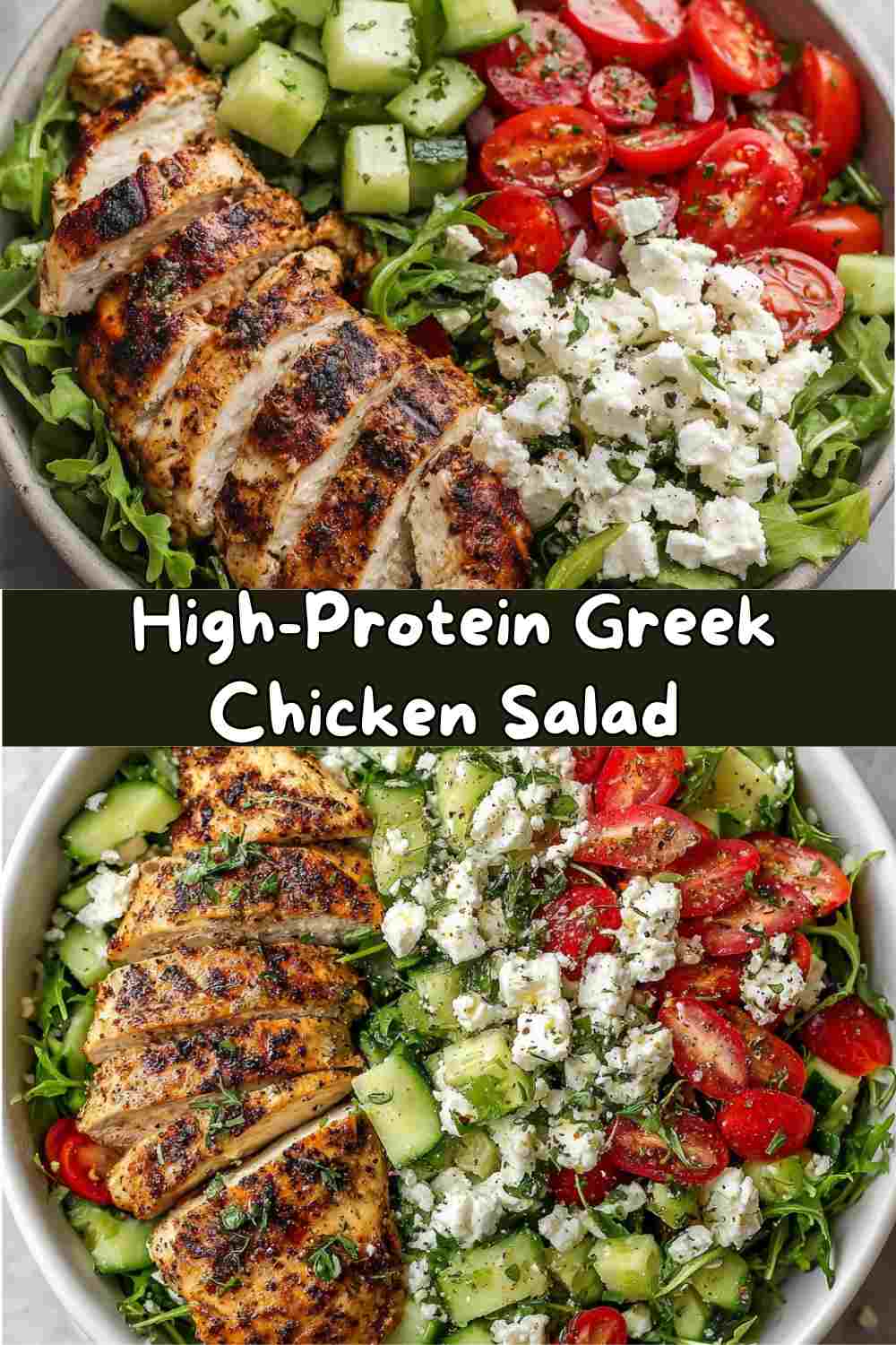 High-Protein Greek Chicken Salad