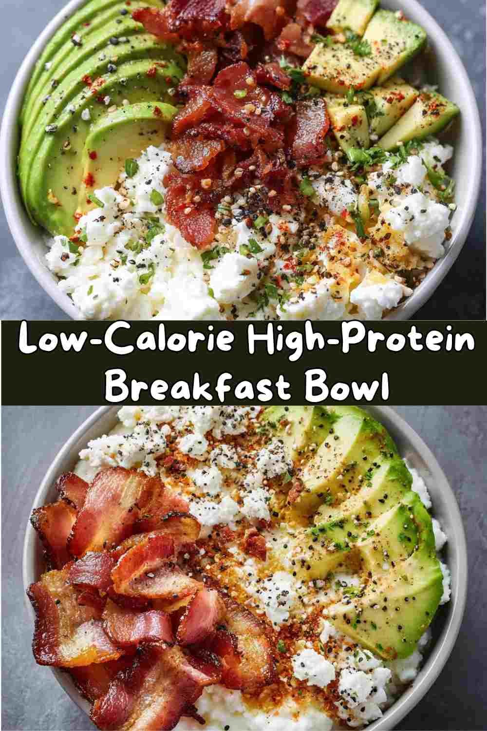 Low-Calorie High-Protein Breakfast Bowl