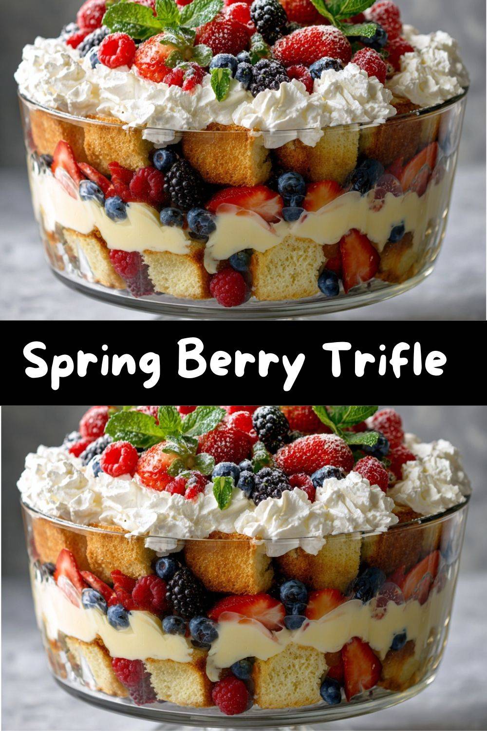 Spring Berry Trifle