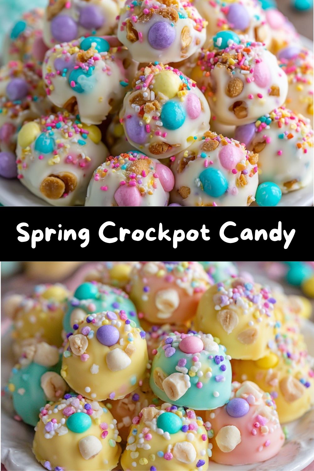 Spring Crockpot Candy