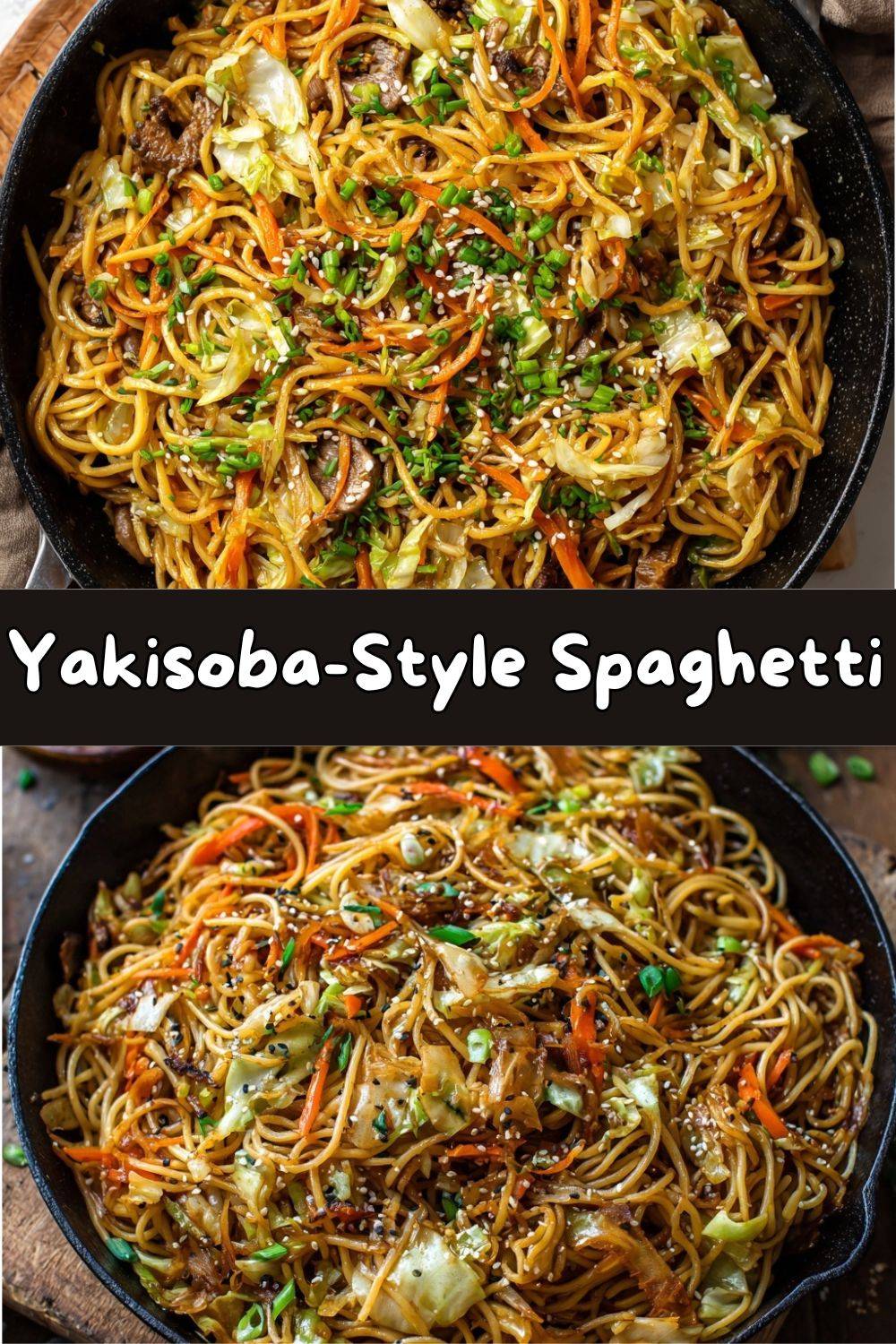 Yakisoba-Style Spaghetti