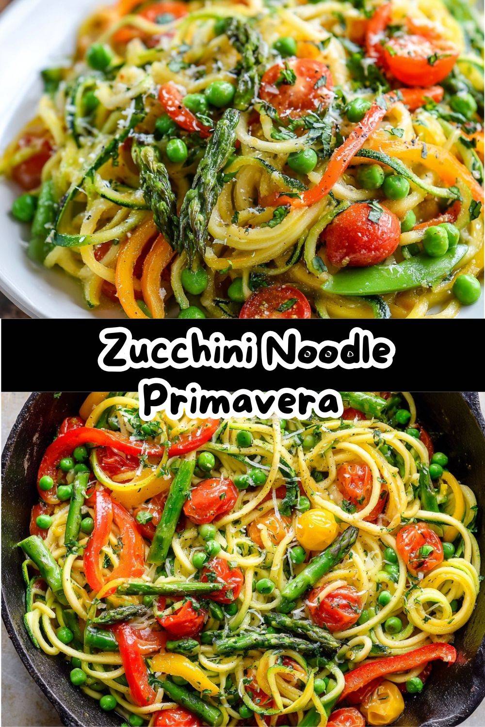  Zucchini Noodle Primavera