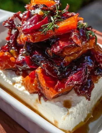 Chili Bacon Crunch Cream Cheese Spread on a rustic wooden table