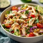 Delicious Chipotle Lime Chicken Salad with fresh ingredients and vibrant flavors.