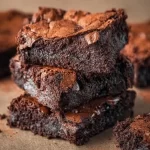 Delicious healthier brownies made with wholesome ingredients