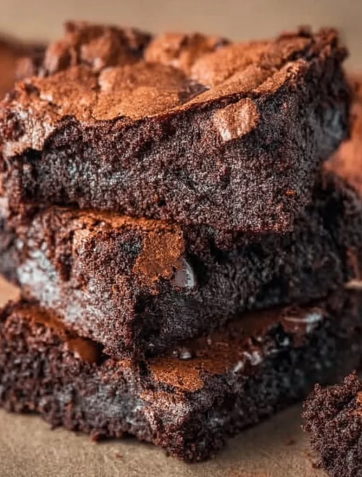 Delicious healthier brownies made with wholesome ingredients