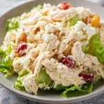 High protein cottage cheese chicken salad packed with flavor and nutrition