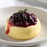 Delicious Keto Microwave Cheesecake slice on a plate