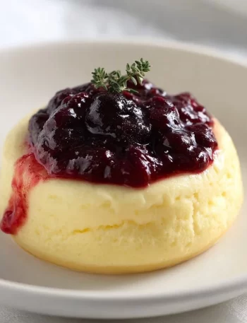 Delicious Keto Microwave Cheesecake slice on a plate