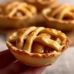 Delicious mini apple pies baked to perfection with a golden crust and sweet filling