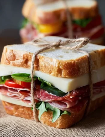 Pressed Italian picnic sandwiches made with fresh ingredients and flavorful fillings.