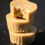Delicious 3 ingredient banana fudge dessert on a plate.