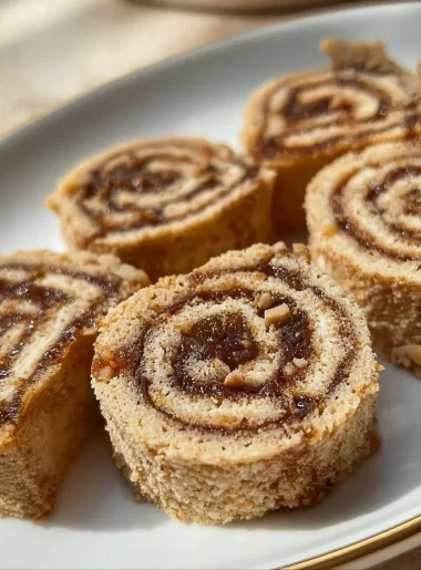 Delicious no-bake vegan cinnamon rolls topped with creamy icing
