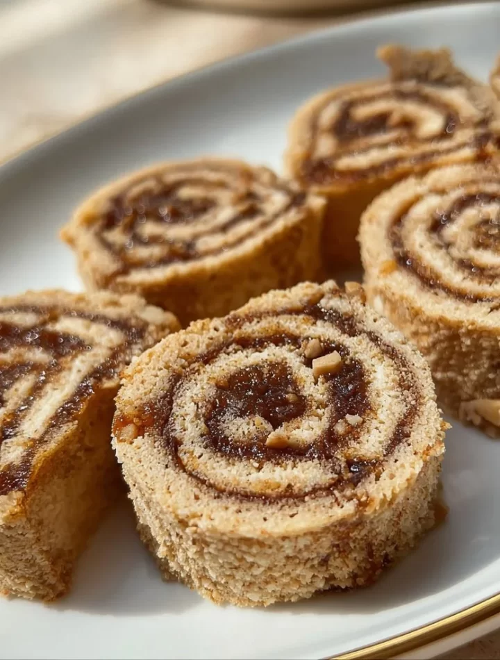 Delicious no-bake vegan cinnamon rolls topped with creamy icing