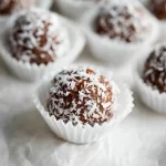 Delicious carrot cake energy balls made with wholesome ingredients