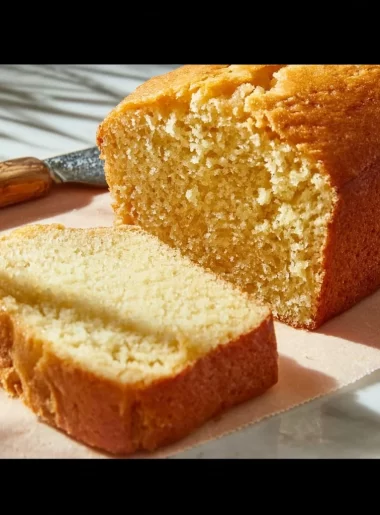 Deliciously easy yogurt cake prepared with fresh ingredients.