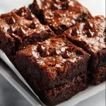 Delicious fudgy protein brownies, rich in flavor and packed with protein.