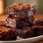 Delicious healthier brownies made with wholesome ingredients