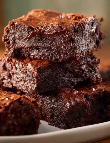Delicious healthier brownies made with wholesome ingredients
