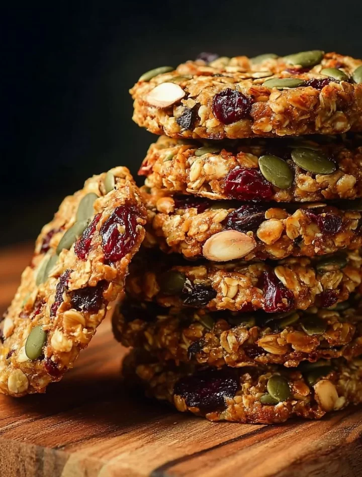 Healthy Nut & Seed Energy Cookies for a nutritious energy boost