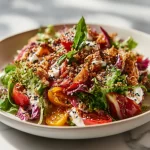 Delicious Marry Me Salad served in a bowl with fresh ingredients