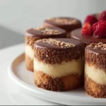 Delicious slice of moist coffee cake with a crumbly topping