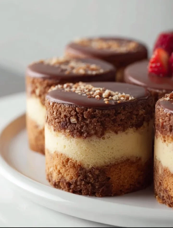 Delicious slice of moist coffee cake with a crumbly topping