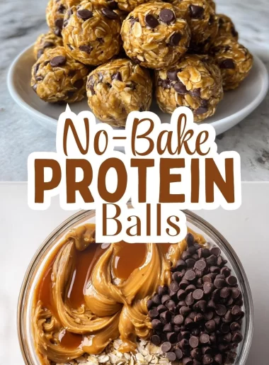 No-bake peanut butter energy bites recipe for a healthy snack.