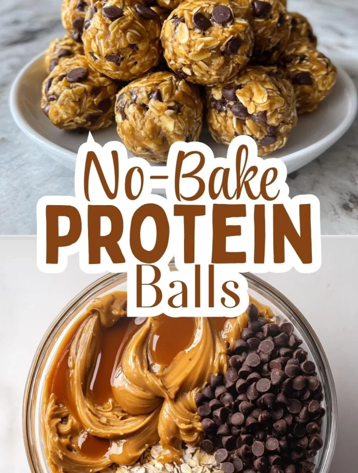 No-bake peanut butter energy bites recipe for a healthy snack.