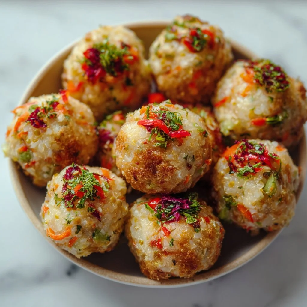 Veggie Rice Balls