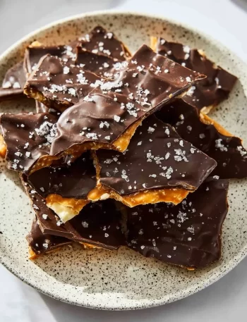Viral chocolate banana bark dessert with sliced bananas and melted chocolate.