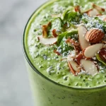 Anti-inflammatory green smoothie recipe for busy moms