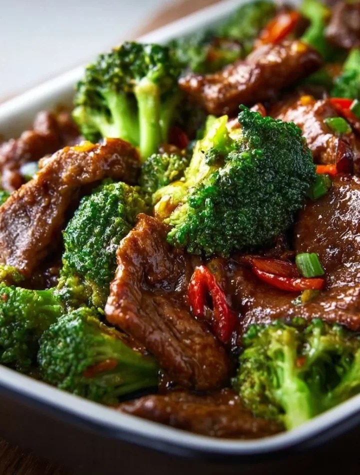 Delicious Beef and Broccoli stir-fry served in a bowl for a healthy dinner