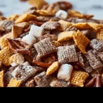Campfire Snack Mix in a bowl ready for a cozy gathering