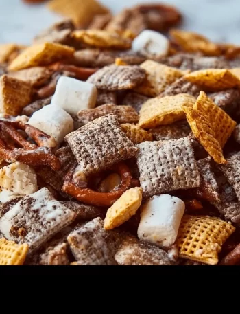 Campfire Snack Mix in a bowl ready for a cozy gathering