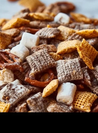 Campfire Snack Mix in a bowl ready for a cozy gathering